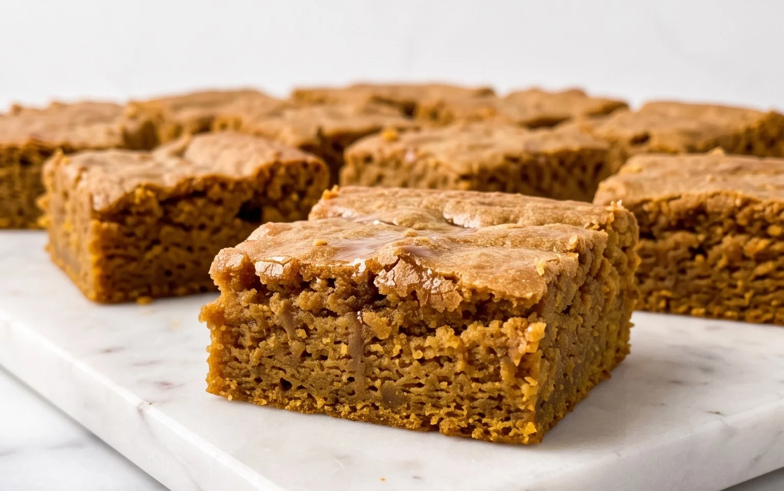 Blondies Citrouille Érable : Végétaliens & Sans Gluten