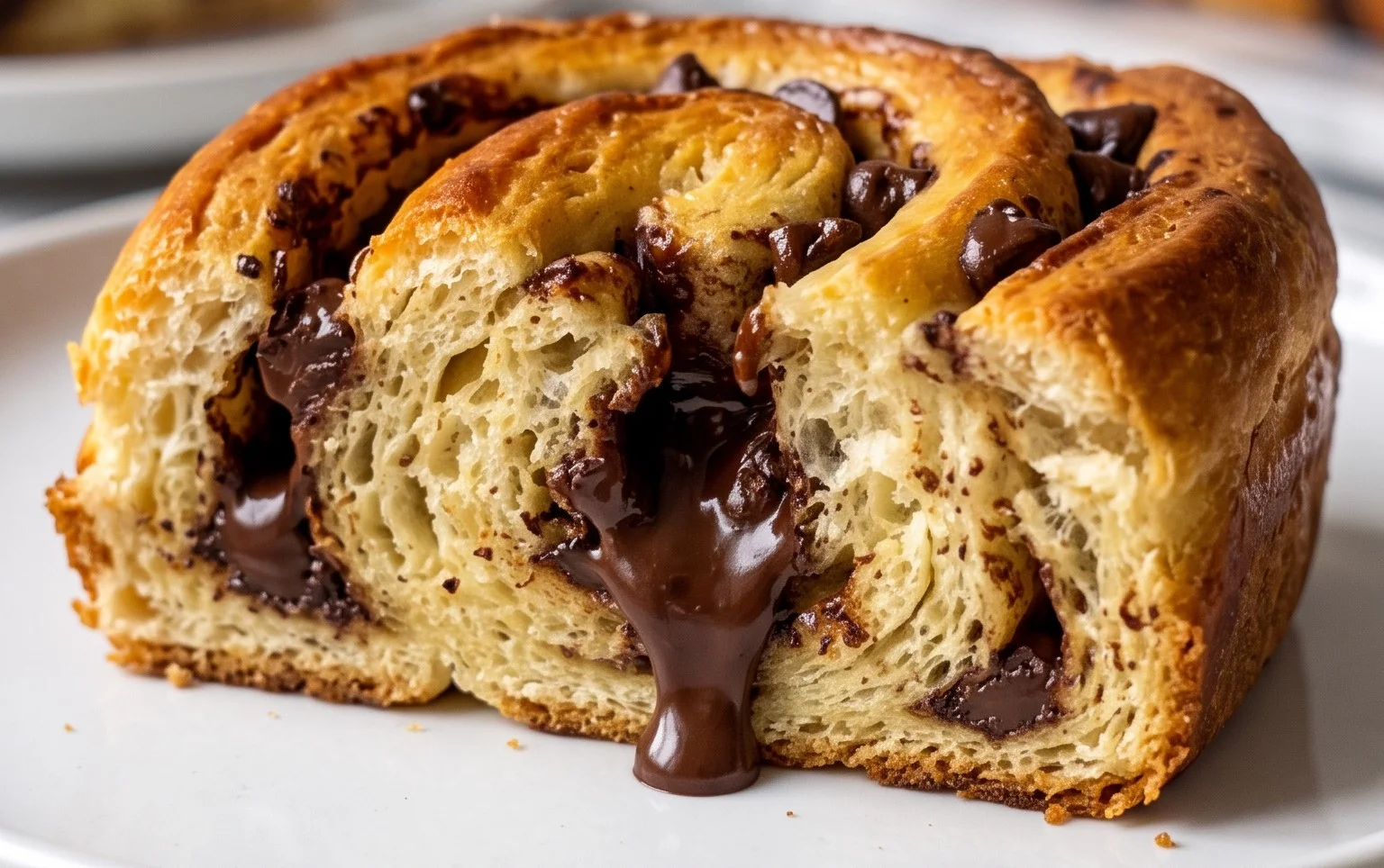 Brioche suisse aux pépites de chocolat (drop)