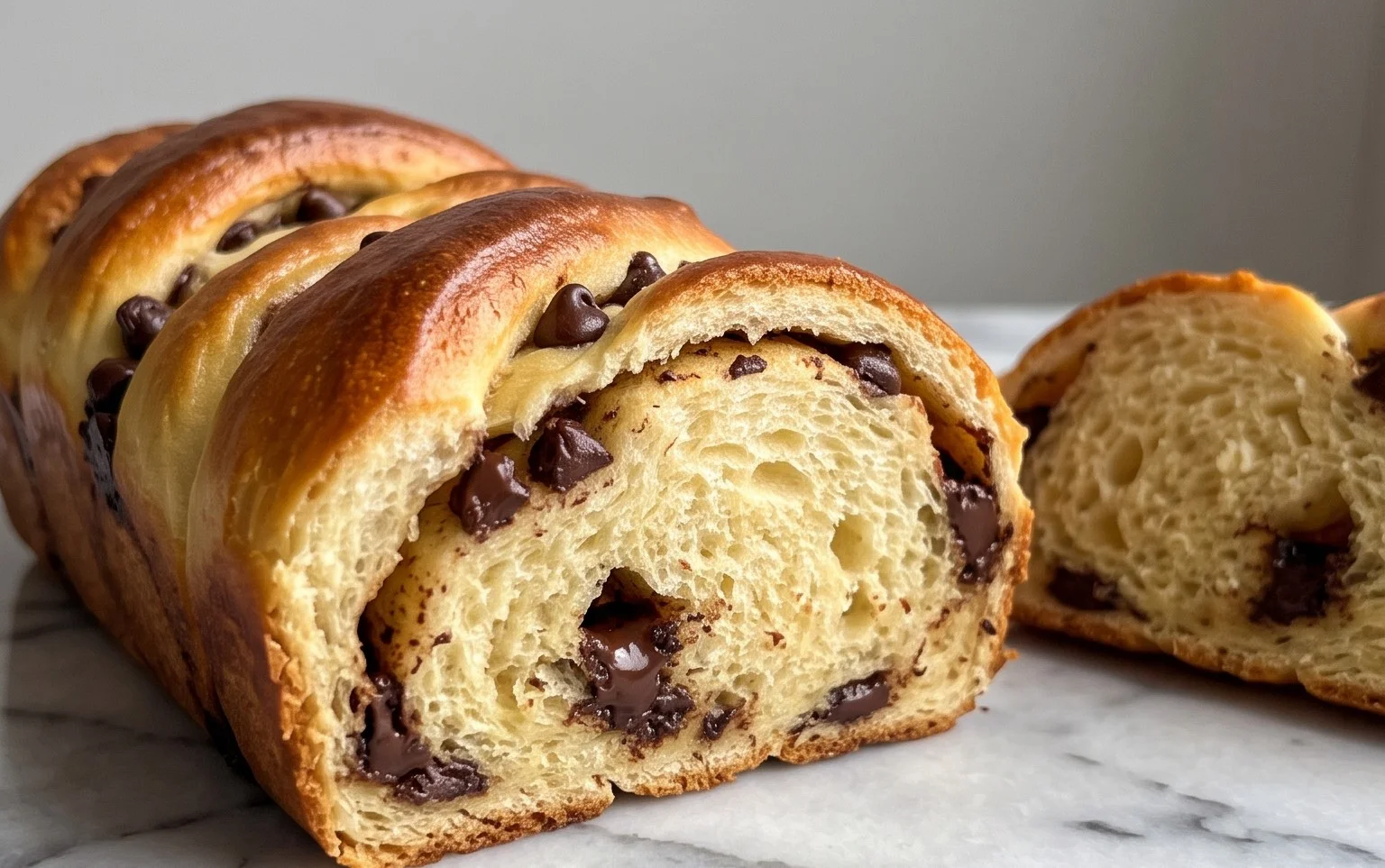 Brioche suisse aux pépites de chocolat (drop) facile